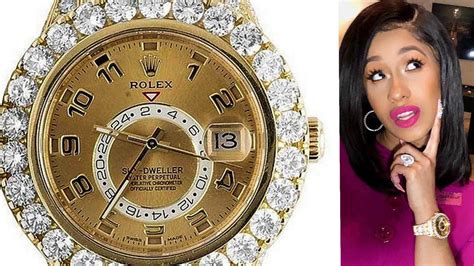 cardi b rolex|Altro.